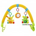 Дуга на коляску Собачка и медвеженок Baby Mix TE-8451-94A 